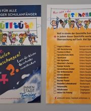 Einschulungsaktion von HDI Versicherungen: Gabriele Haaser in  Freising