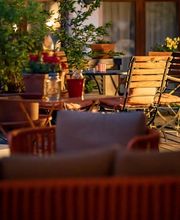 Bar, Wine, Cocktails, Outdoor billiard table, Garden terrace