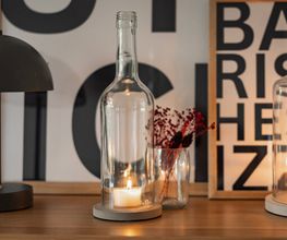 Upcycling einer deutschen Weinflasche zu einem besonderen Geschenk für sie und ihn.