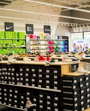 Wide Shot of Interior of Store