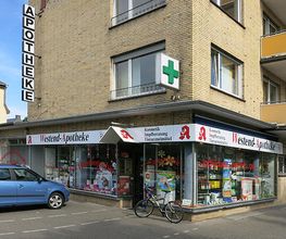 Aussenansicht der Westend-Apotheke