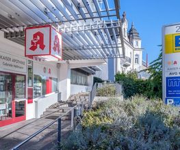 Aussenansicht der Kaiser-Apotheke Stuttgart