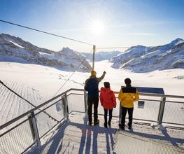 Jungfraujoch Sphinx Aussichtsplattform Bild 2