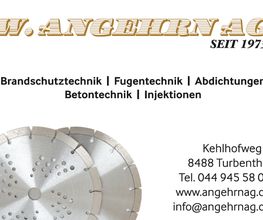 W. ANGEHRN AG - SEIT 1973! Bild 1
