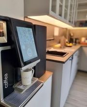 Kaffeemaschine in der Küche.