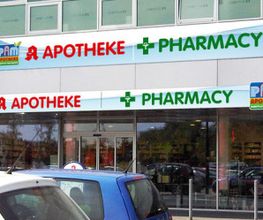 Aussenansicht der PAM Apotheke