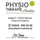 Physiotherapie und Prävention