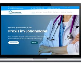 Website Beispiel - Praxis im Johannland