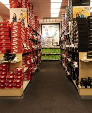 Wide Shot of Interior of Store