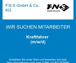 Kraftfahrer (m/w/d)