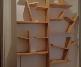 Bücherregal Eiche