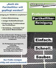 Kfz-Technik Stumpf GmbH - unser Flyer für die professionelle Rußfilterreinigung