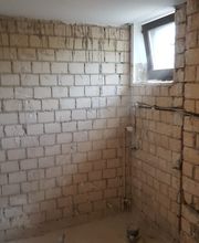 Rohzustand vom Badezimmer.