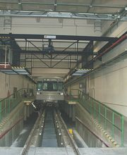 Krananlage zur Wartung ÖPNV
