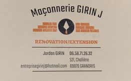 Maçonnerie Girin J