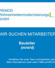 Bauleiter (m/w/d)