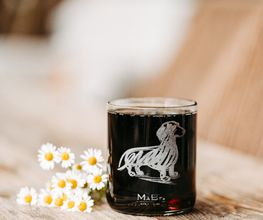 Dackel Glas für alle Dackel fans ein tolles Geschenk