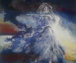 schilderij "danseres"