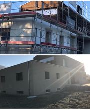 Isolation périphérique et crépissage