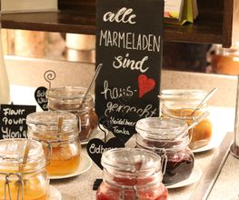 Frühstücksbuffet im Restaurant Wandelbar