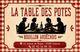 La table des potes