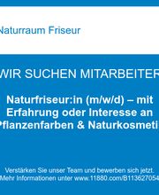 Naturfriseur:in (m/w/d) – mit Erfahrung oder Interesse an Pflanzenfarben & Naturkosmetik
