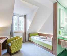 Einzelzimmer mit Land- oder Seeblick