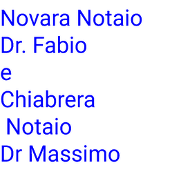 Notaio Massimo Chiabrera - Associazione Professionale logo