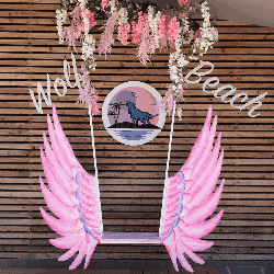 Wolf Beach logo