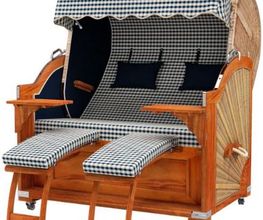Strandkorb & Meer Bild 2