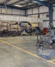 Wide Shot of Body Repair Area