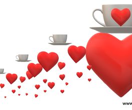 Cafe mit Herz Bild 3