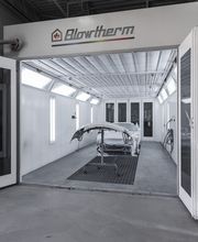 Exterior of Spray Paint Booth