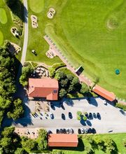Panorama Nadir nach unten vom Golfplatz