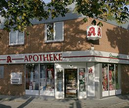 Aussenansicht der Stromeyers Apotheke