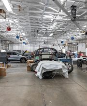 Wide Shot of Body Repair Area