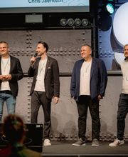 Die Gastronovi-Gründer präsentieren auf der hauseigenen Messe gn connect ihre Softwarelösungen für effizientere Gastronomie.