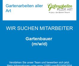 Gartenbauer (m/w/d)