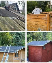 Reparatur Gartenhaus