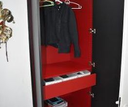 Menuiserie Luquiens - armoire sur-mesure - Coppet