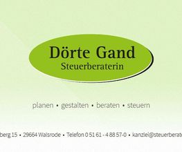 Dörte Gand Steuerberaterin Bild 1