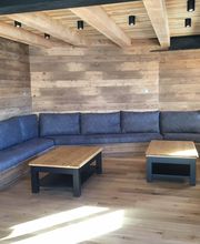 Coussin banquette sur mesure, tissu anti tâche.