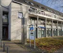 Außenbereich Geschäftsstelle Senne der Volksbank in Ostwestfalen