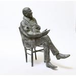 Beeldhouwwerk in hout steen & brons - Karoly Szekeres