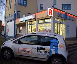 Aussenansicht der Turm-Apotheke