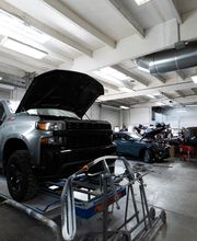 Wide Shot of Body Repair Area