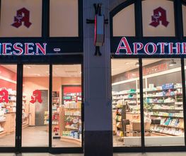 Aussenansicht der Friesen-Apotheke