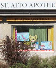 Aussenansicht der St. Alto-Apotheke