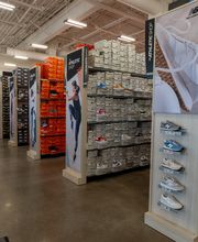 Athletic Shoes Section of Store