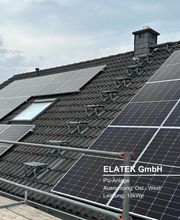 PV-Anlage in Ost-West Ausrichtung